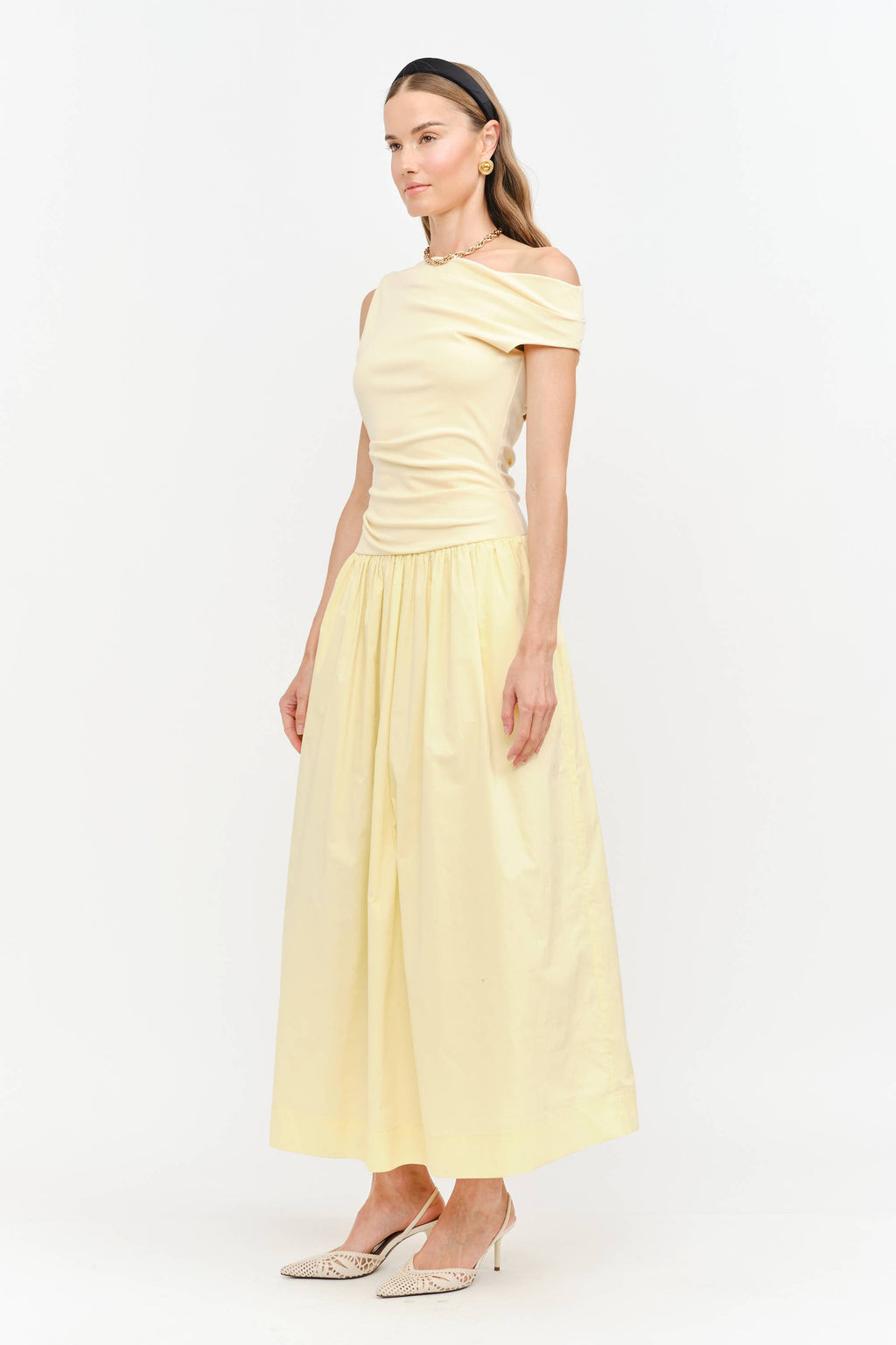 Audrey Butter Yellow Dress
