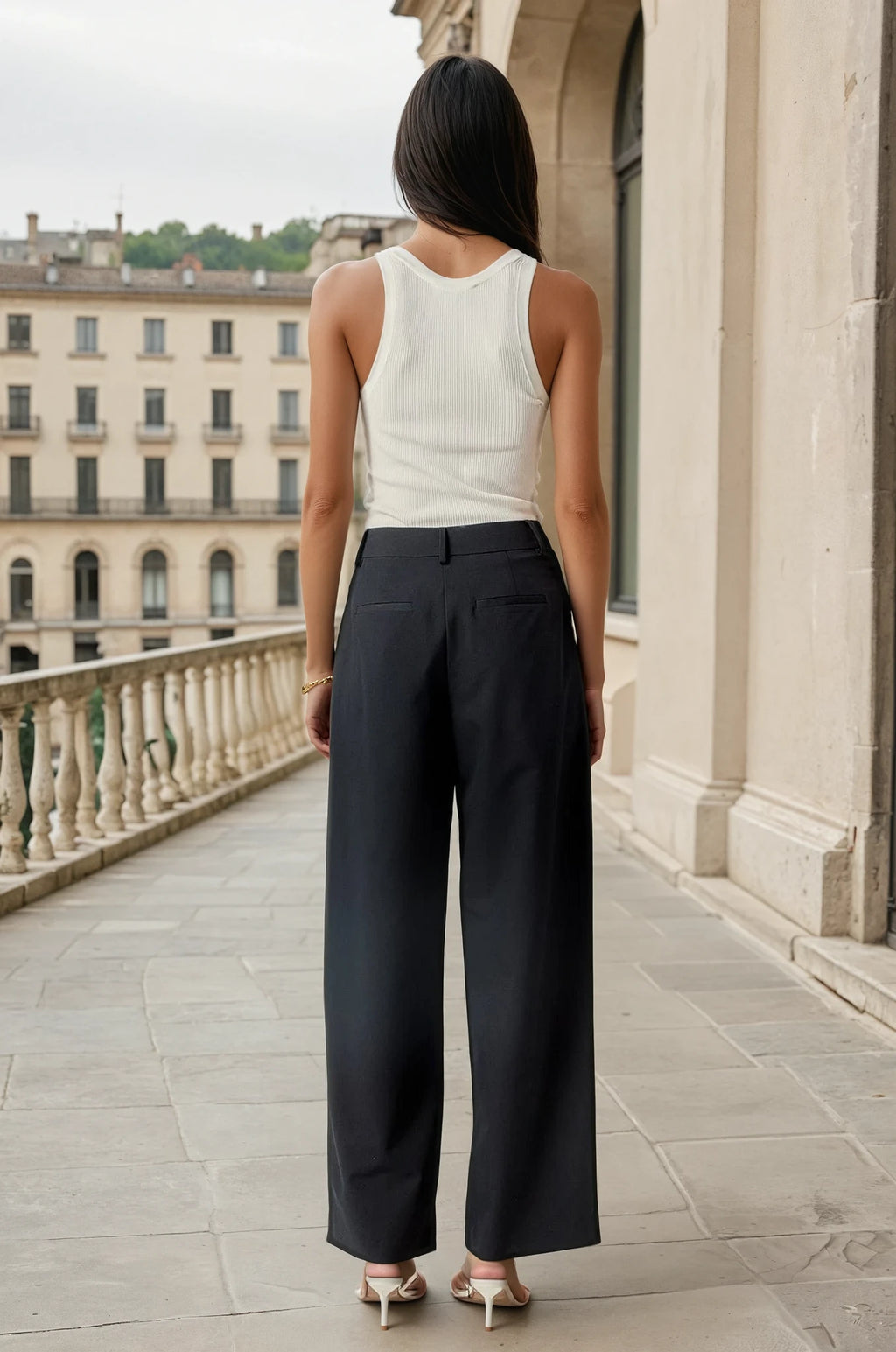 Suit pants in navy