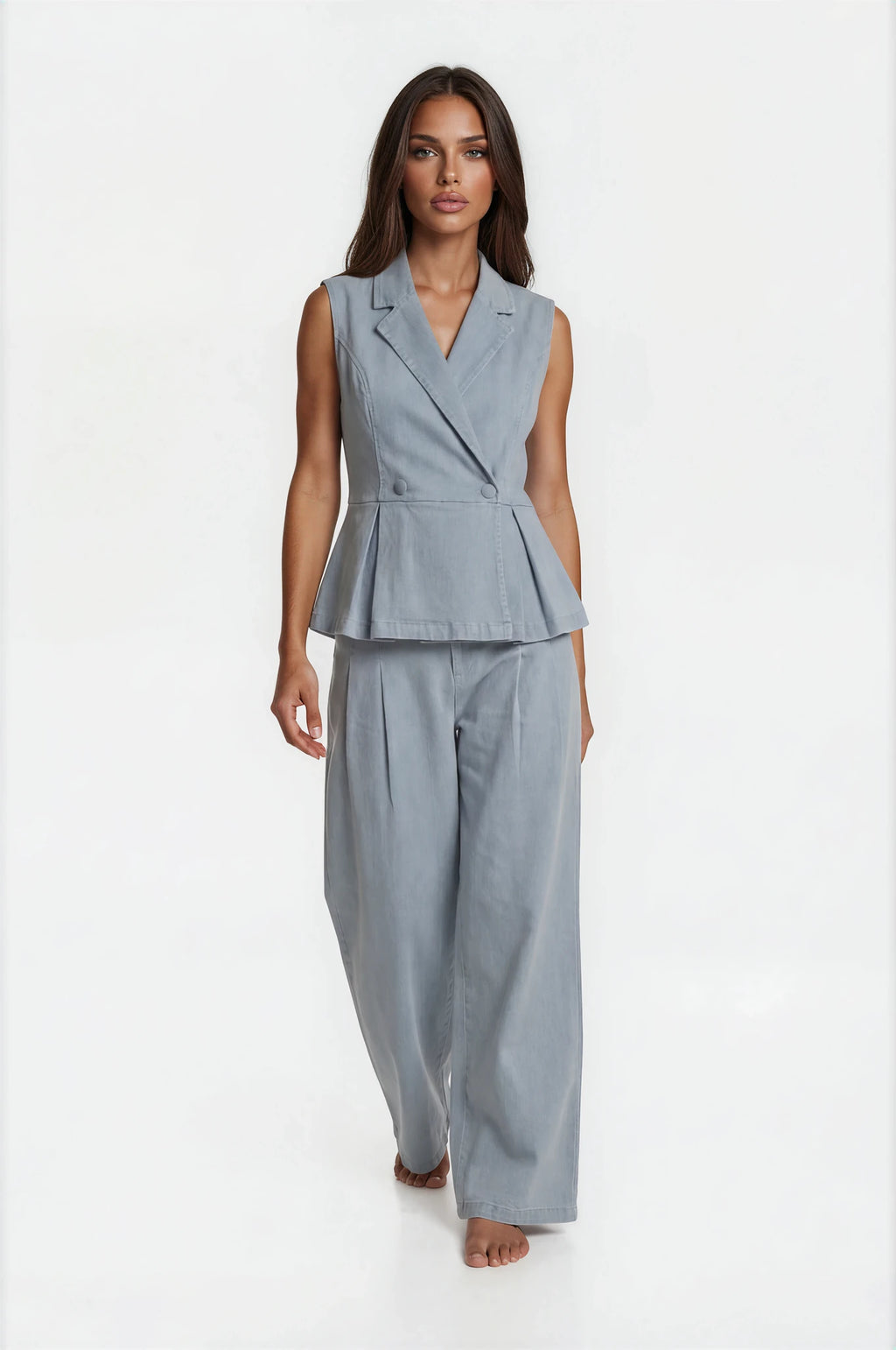 Arden Tailored Denim Set