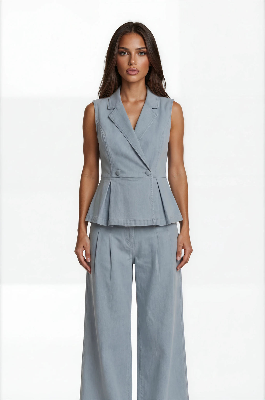 Arden Tailored Denim Set