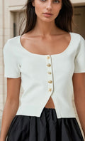 Regina short sleeve cardigan