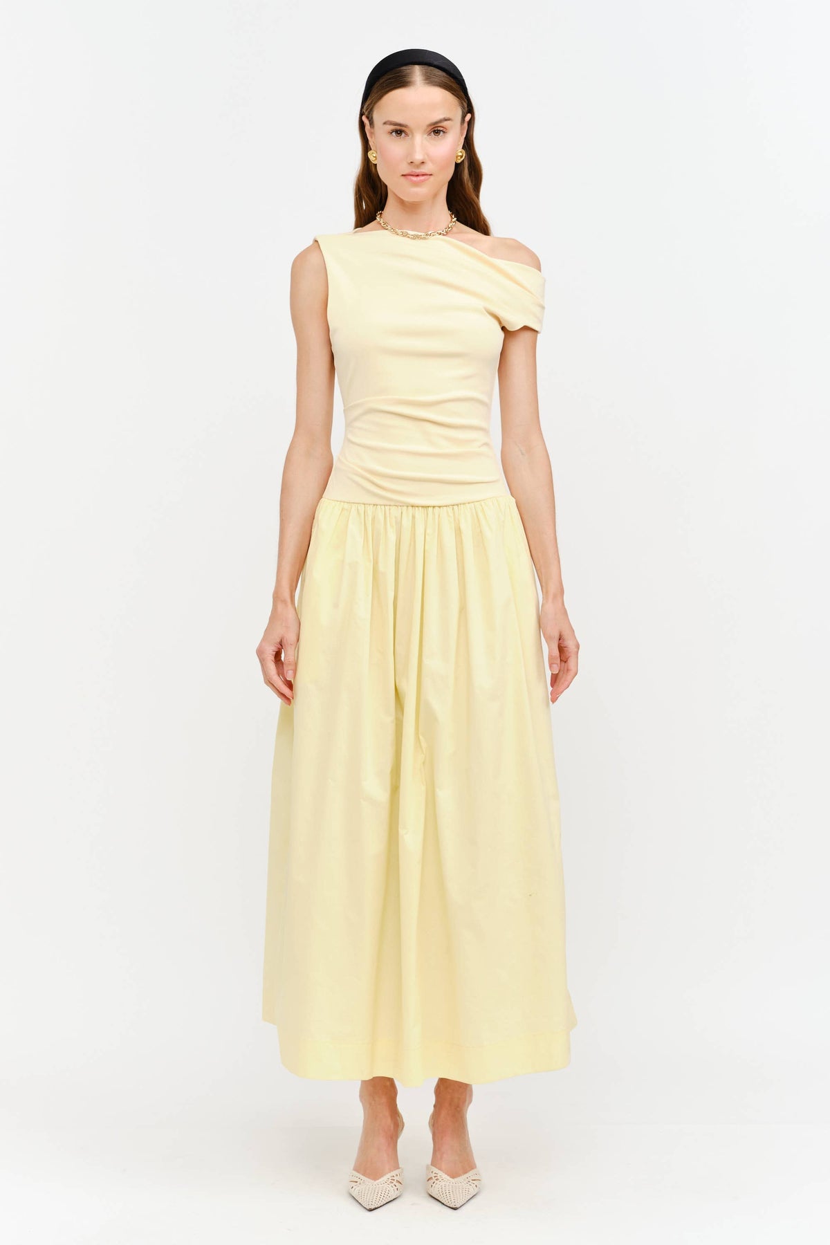 Audrey Butter Yellow Dress
