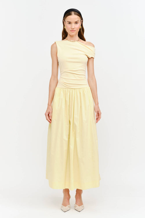 Audrey Butter Yellow Dress