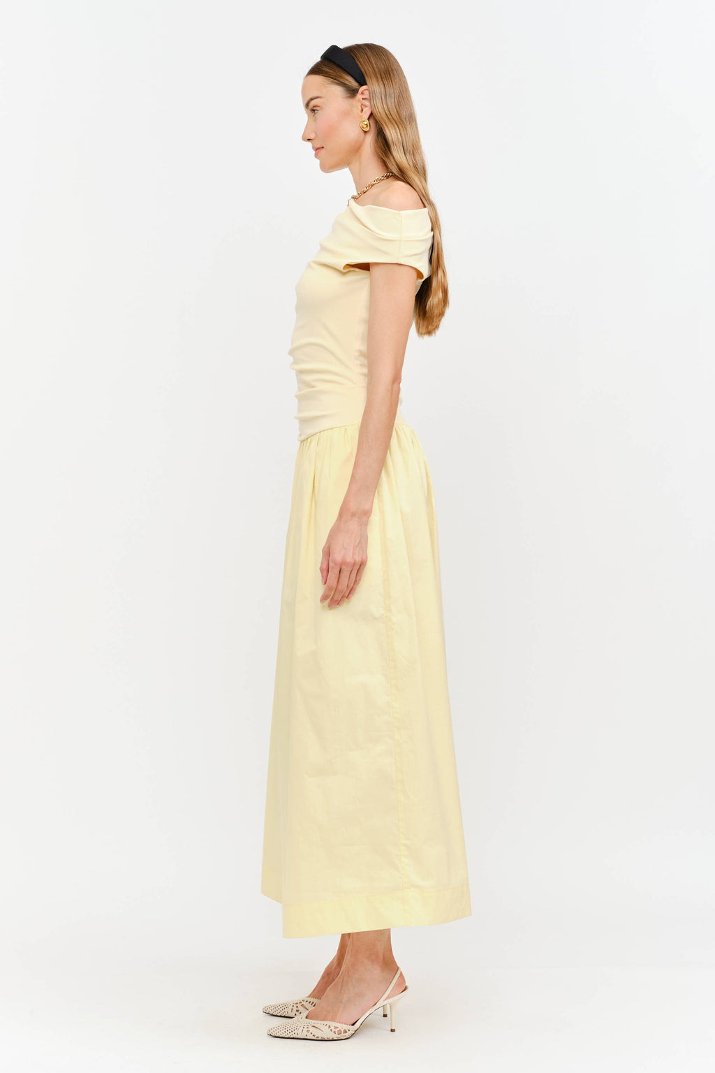 Audrey Butter Yellow Dress