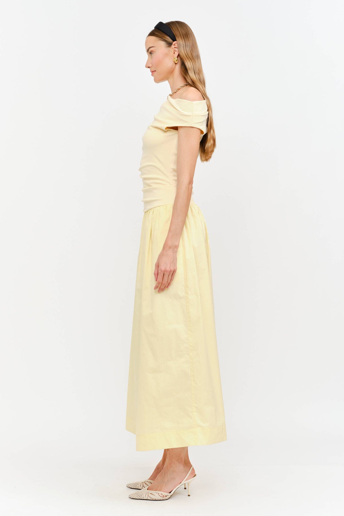 Audrey Butter Yellow Dress