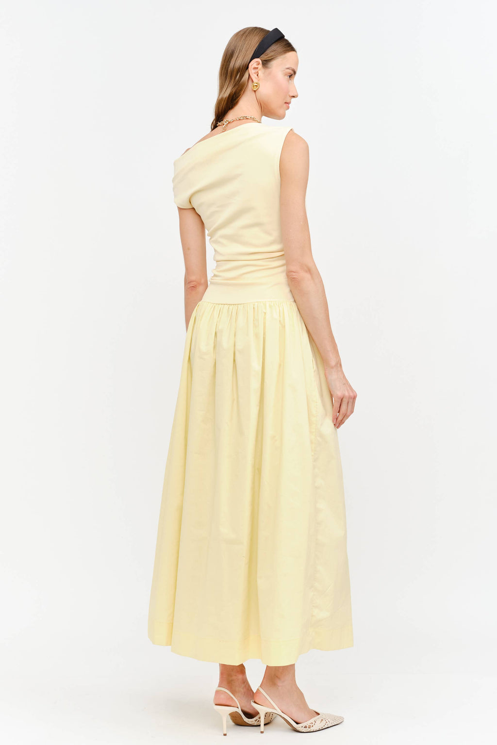 Audrey Butter Yellow Dress