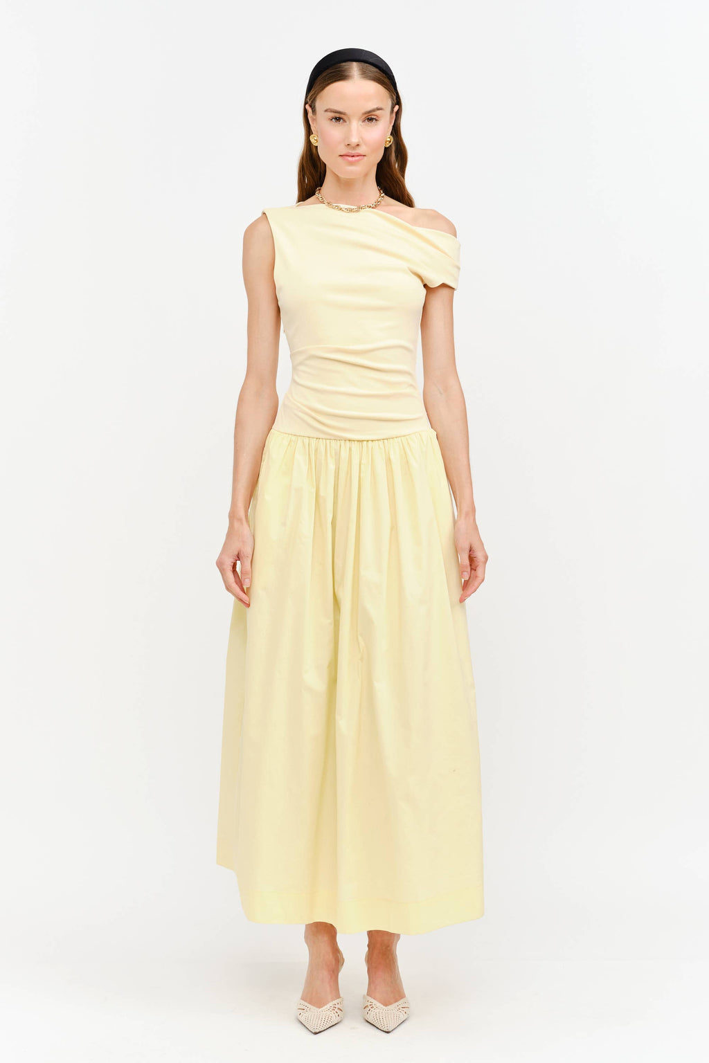 Audrey Butter Yellow Dress