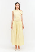 Audrey Butter Yellow Dress