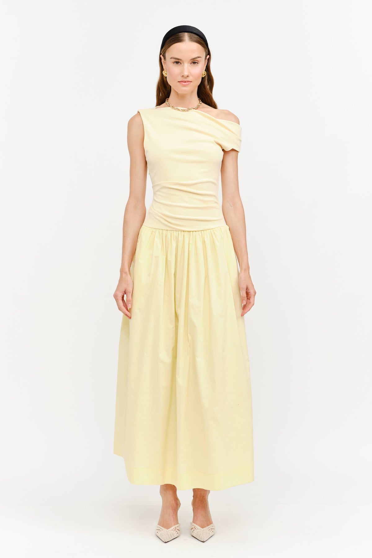 Audrey Butter Yellow Dress